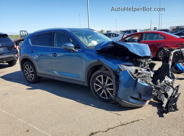 JM3KFBDM7J0440581 2018 MAZDA CX-5 Blue Առջևի աջ