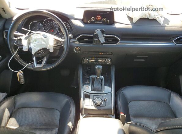 JM3KFBDM7J0440581 2018 MAZDA CX-5 Blue Առջևի վահանակի տեսք