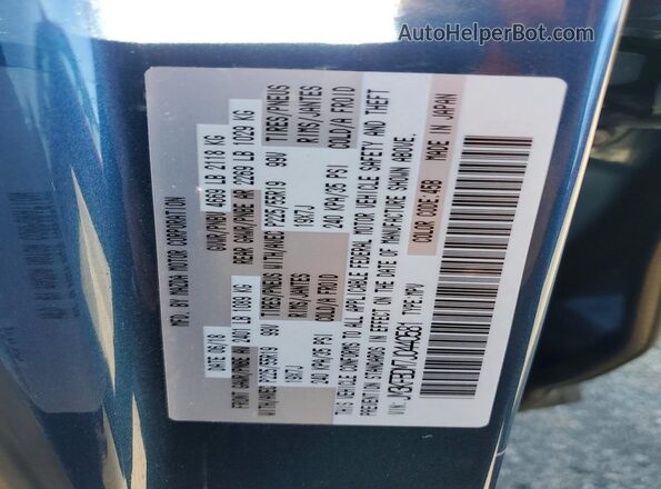 JM3KFBDM7J0440581 2018 MAZDA CX-5 Blue VIN կոդի պիտակի տեսք