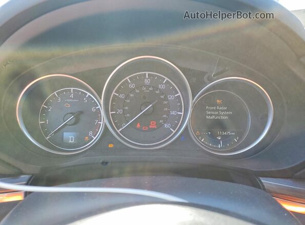 JM3KFBDM7J0440581 2018 MAZDA CX-5 Blue Սարքավորումների վահանակի տեսք