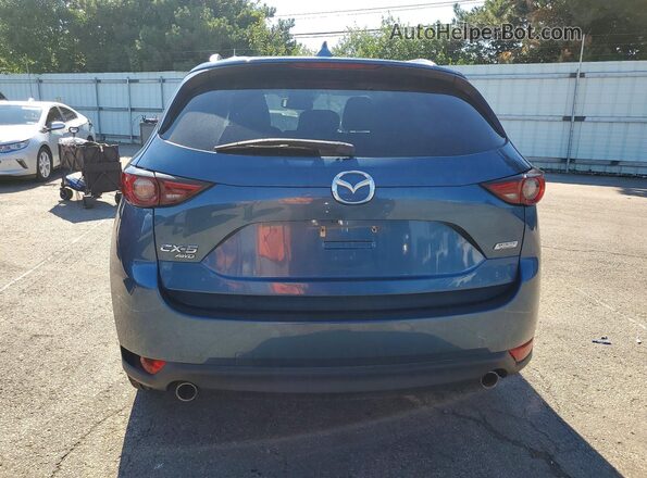 JM3KFBDM7J0440581 2018 MAZDA CX-5 Blue Հետևի տեսք