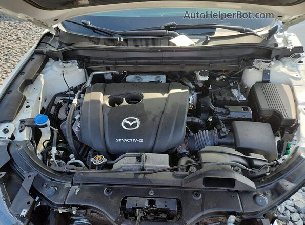 JM3KFBDM7M0487887 2021 MAZDA CX-5 White Սալոնի հետևի տեսք