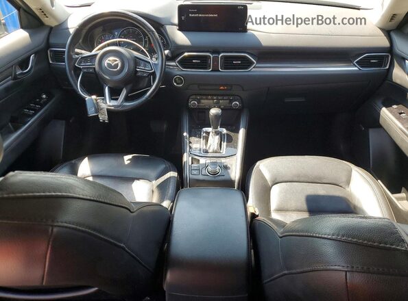 JM3KFBDM8M0469544 2021 MAZDA CX-5 Black წინა პანელის ხედი