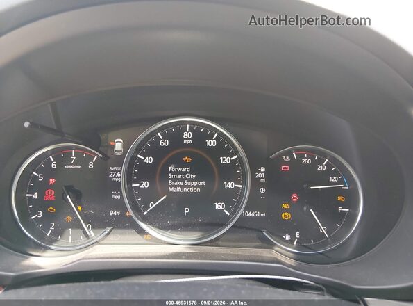 JM3KFBDM9M1497055 2021 MAZDA CX-5 White Vista de los asientos traseros