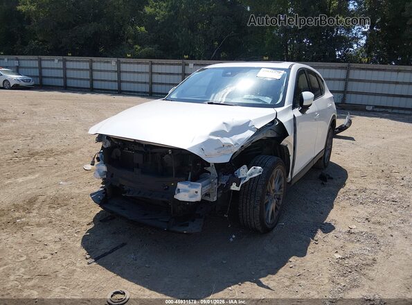 JM3KFBDM9M1497055 2021 MAZDA CX-5 White Vista frontal