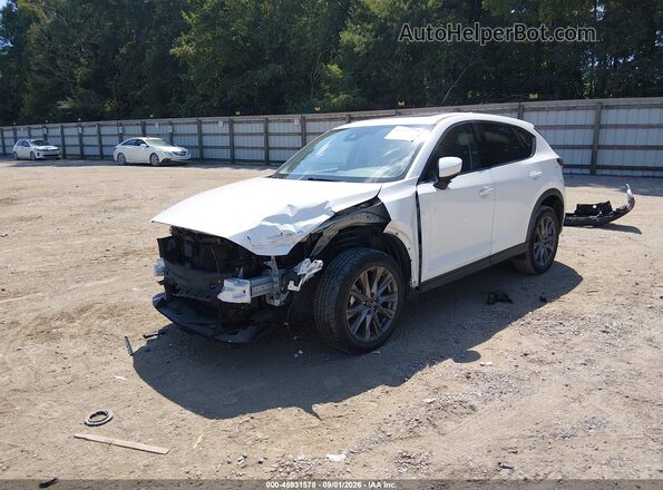 JM3KFBDM9M1497055 2021 MAZDA CX-5 White Vista tres cuartos delantera izquierda