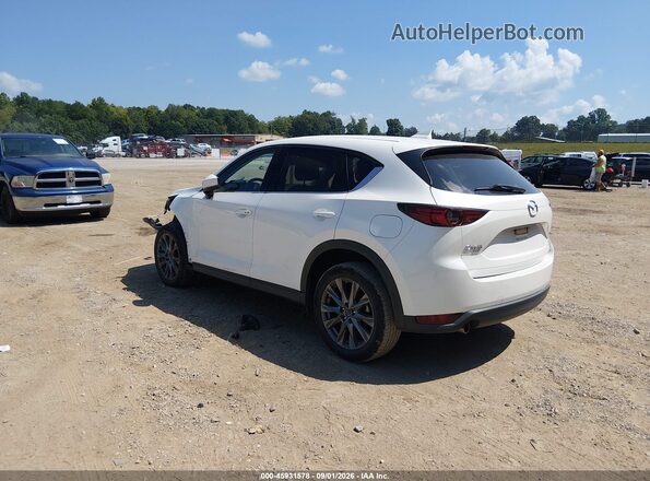 JM3KFBDM9M1497055 2021 MAZDA CX-5 White Trasero izquierdo