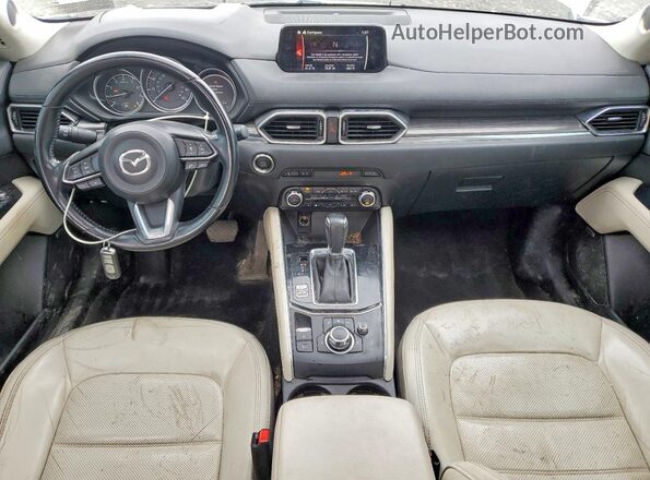 JM3KFBDMXJ0434452 2018 MAZDA CX-5 White Առջևի վահանակի տեսք