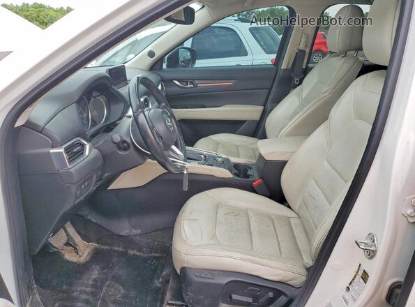 JM3KFBDMXJ0434452 2018 MAZDA CX-5 White Սալոնի դիմացի տեսք