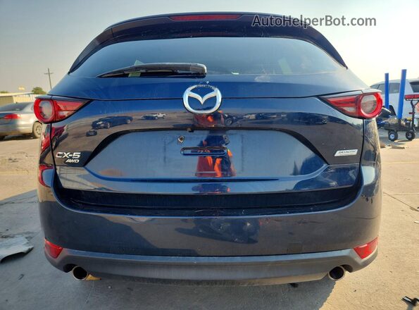 JM3KFBDMXJ0451798 2018 MAZDA CX-5 Blue Вид ззаду