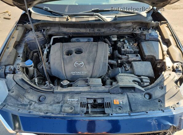 JM3KFBDMXJ0451798 2018 MAZDA CX-5 Blue Вид підкапотного простору