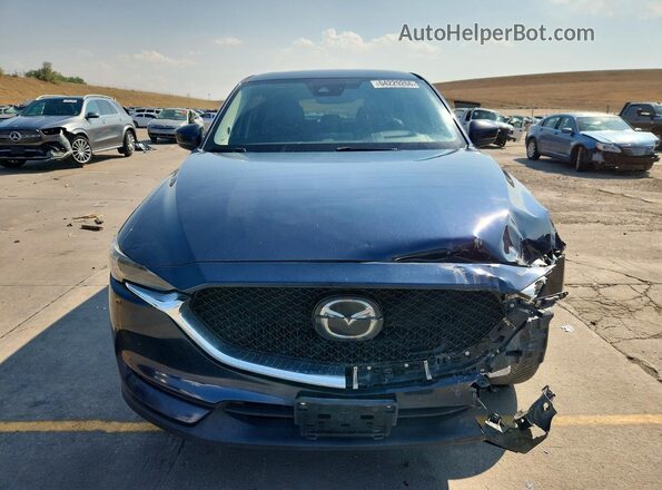 JM3KFBDMXJ0451798 2018 MAZDA CX-5 Blue Вид спереду
