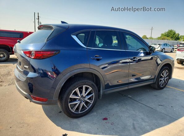 JM3KFBDMXJ0451798 2018 MAZDA CX-5 Blue Задня права чверть