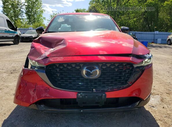 JM3KFBDY3P0250031 2023 MAZDA CX-5 Red Вид спереду