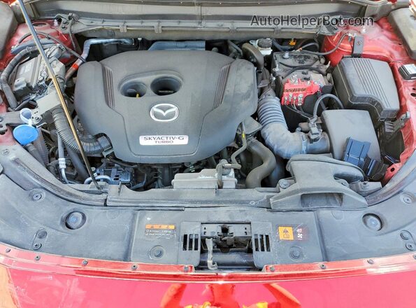 JM3KFBDY3P0250031 2023 MAZDA CX-5 Red Вид підкапотного простору