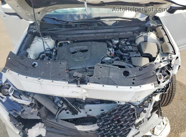 JM3KFBEM0S0726711 2025 MAZDA CX-5 White Vista del compartimento del motor