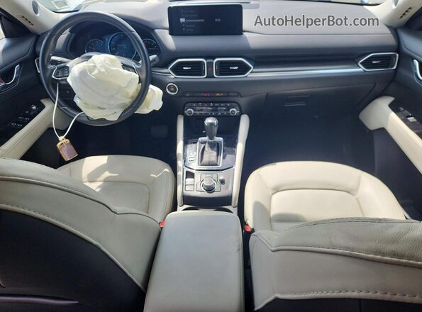 JM3KFBEM4N0608469 2022 MAZDA CX-5 White Առջևի վահանակի տեսք