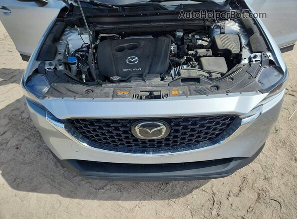 JM3KFBEM7N1580273 2022 MAZDA CX-5 Silver Widok komory silnika