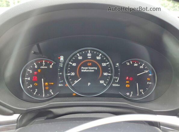 JM3KFBEM7S0722171 2025 MAZDA CX-5 Black Widok zestawu wskaźników