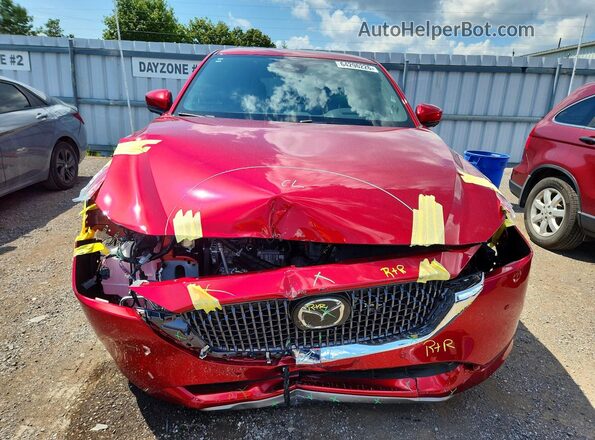 JM3KFBEY3S0790745 2025 MAZDA CX-5 Burgundy Դիմացի տեսք