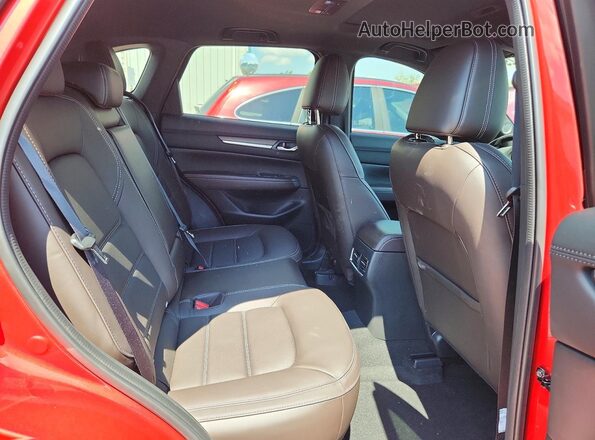 JM3KFBEY3S0790745 2025 MAZDA CX-5 Burgundy Սալոնի հետևի տեսք