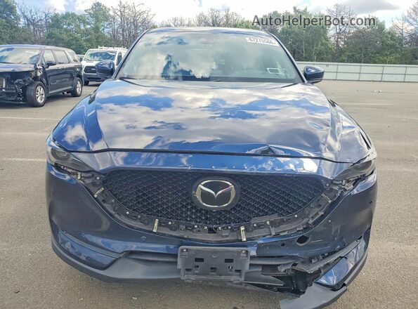 JM3KFBEY7K0613227 2019 MAZDA CX-5 Blue Вид спереду