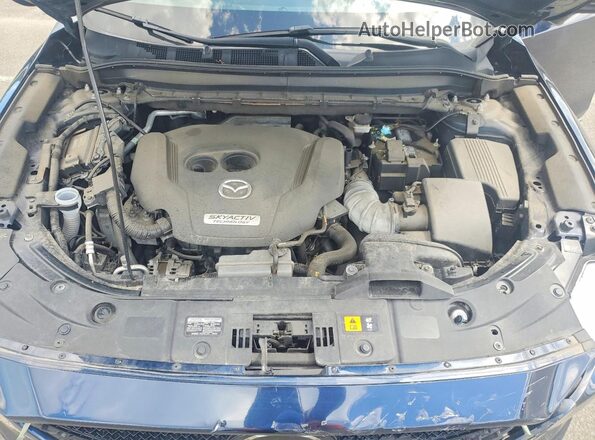JM3KFBEY7K0613227 2019 MAZDA CX-5 Blue Вид підкапотного простору