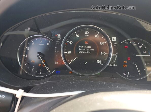 JM3KFBEY7M0395843 2021 MAZDA CX-5 Silver Вид щитка приладів