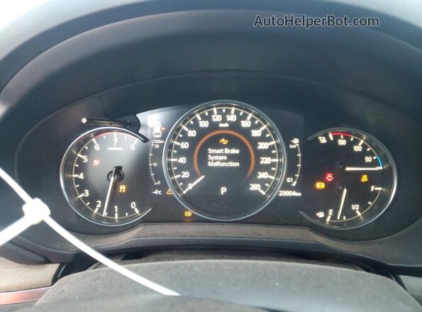 JM3KFBEY9M0425991 2021 MAZDA CX-5 White Vista del cuadro de instrumentos