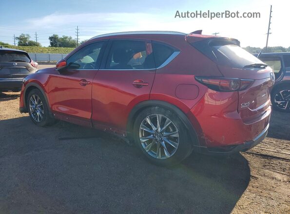 JM3KFBEYXM0456599 2021 MAZDA CX-5 Red Trasero izquierdo