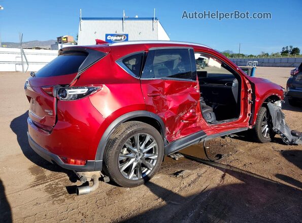JM3KFBEYXM0456599 2021 MAZDA CX-5 Red Trasero derecho