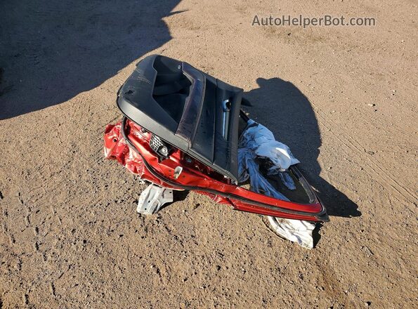 JM3KFBEYXM0456599 2021 MAZDA CX-5 Red Vista de la etiqueta del VIN