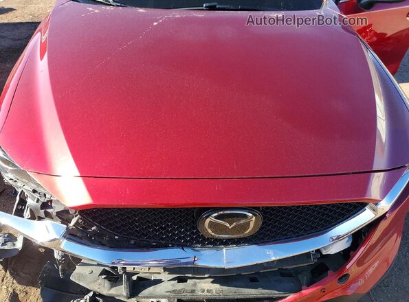 JM3KFBEYXM0456599 2021 MAZDA CX-5 Red Vista del compartimento del motor