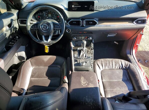 JM3KFBEYXM0456599 2021 MAZDA CX-5 Red Vista del salpicadero