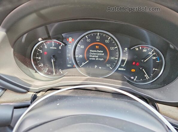JM3KFBXY2S0610958 2025 MAZDA CX-5 Red Vista del cuadro de instrumentos