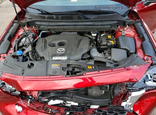JM3KFBXY7P0239464 2023 MAZDA CX-5 Red ძრავის განყოფილების ხედი
