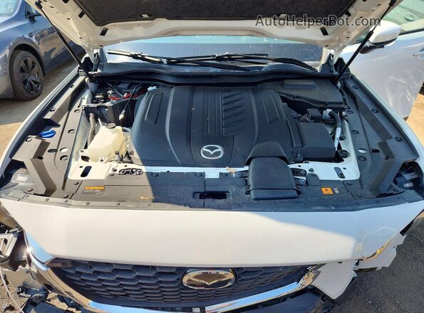 JM3KKAHD5R1123341 2024 MAZDA CX-90 White Вид підкапотного простору