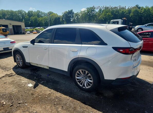 JM3KKAHD6R1180485 2024 MAZDA CX-90 Белый Задняя левая четверть