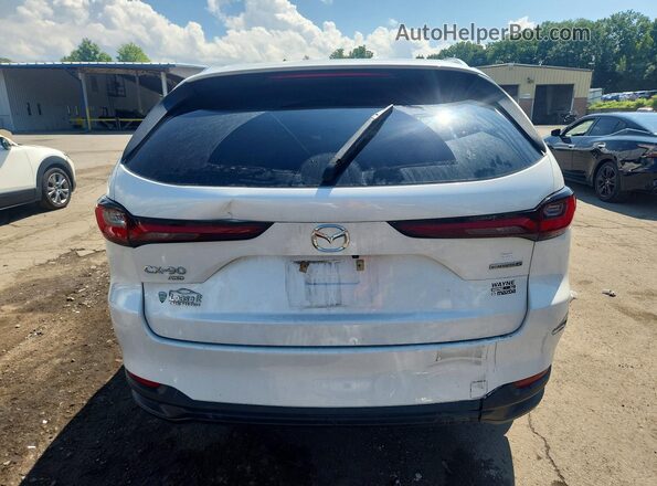 JM3KKAHD6R1180485 2024 MAZDA CX-90 Белый Вид сзади