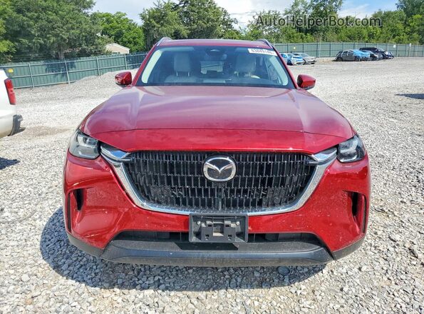 JM3KKBHA5S1242265 2025 MAZDA CX-90 Maroon წინა ხედი