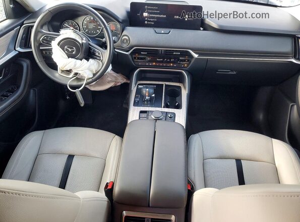 JM3KKBHD8S1212364 2025 MAZDA CX-90 Белый Вид панели приборов