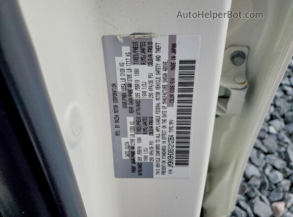 JM3KKBHD8S1212364 2025 MAZDA CX-90 Белый Вид наклейки с VIN-кодом