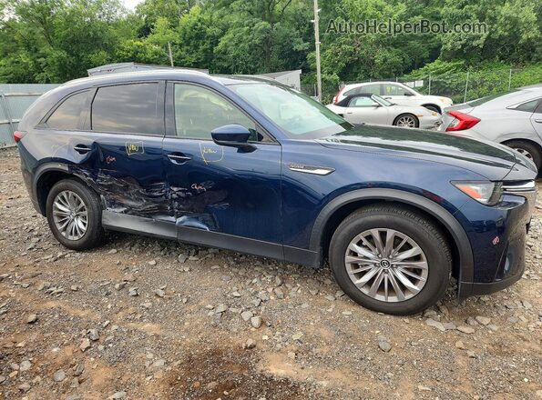 JM3KKBHD8S1215197 2025 MAZDA CX-90 Синий Передняя правая четверть