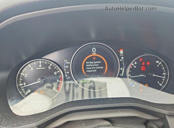 JM3KKBHD8S1215197 2025 MAZDA CX-90 Синий Вид щитка приборов