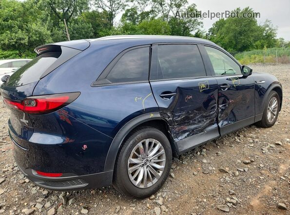 JM3KKBHD8S1215197 2025 MAZDA CX-90 Синий Задняя правая четверть