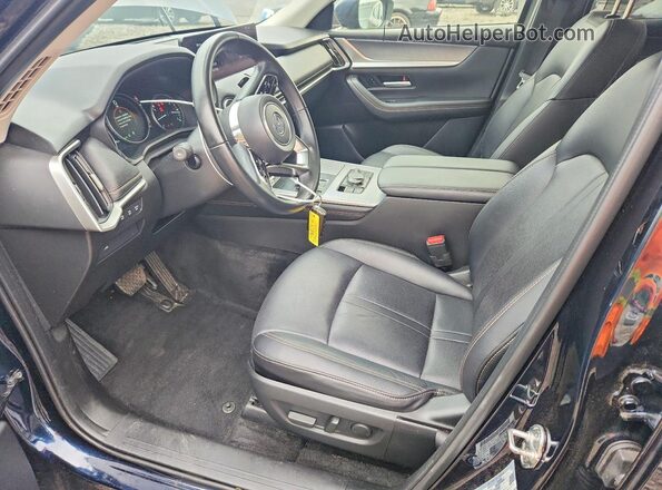 JM3KKBHD8S1215197 2025 MAZDA CX-90 Синий Вид салона спереди