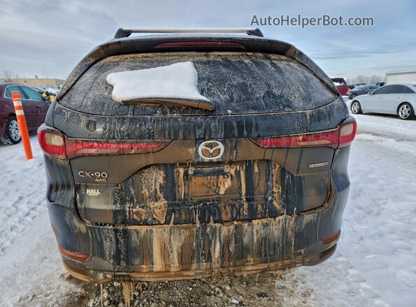 JM3KKBHD9R1136549 2024 MAZDA CX-90 Gray Widok z tyłu