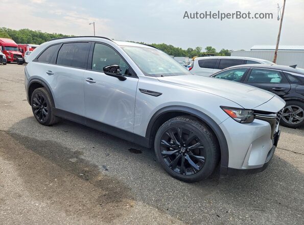 JM3KKCHD4S1210536 2025 MAZDA CX-90 Серебряный Передняя правая четверть
