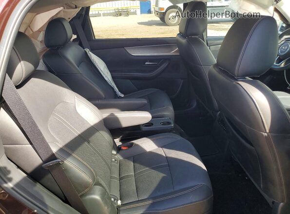 JM3KKDHAXR1156391 2024 MAZDA CX-90 Purple Rear interior view