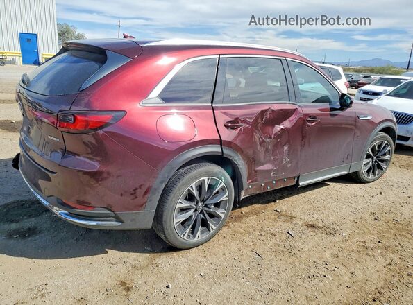 JM3KKDHAXR1156391 2024 MAZDA CX-90 Purple Rear right